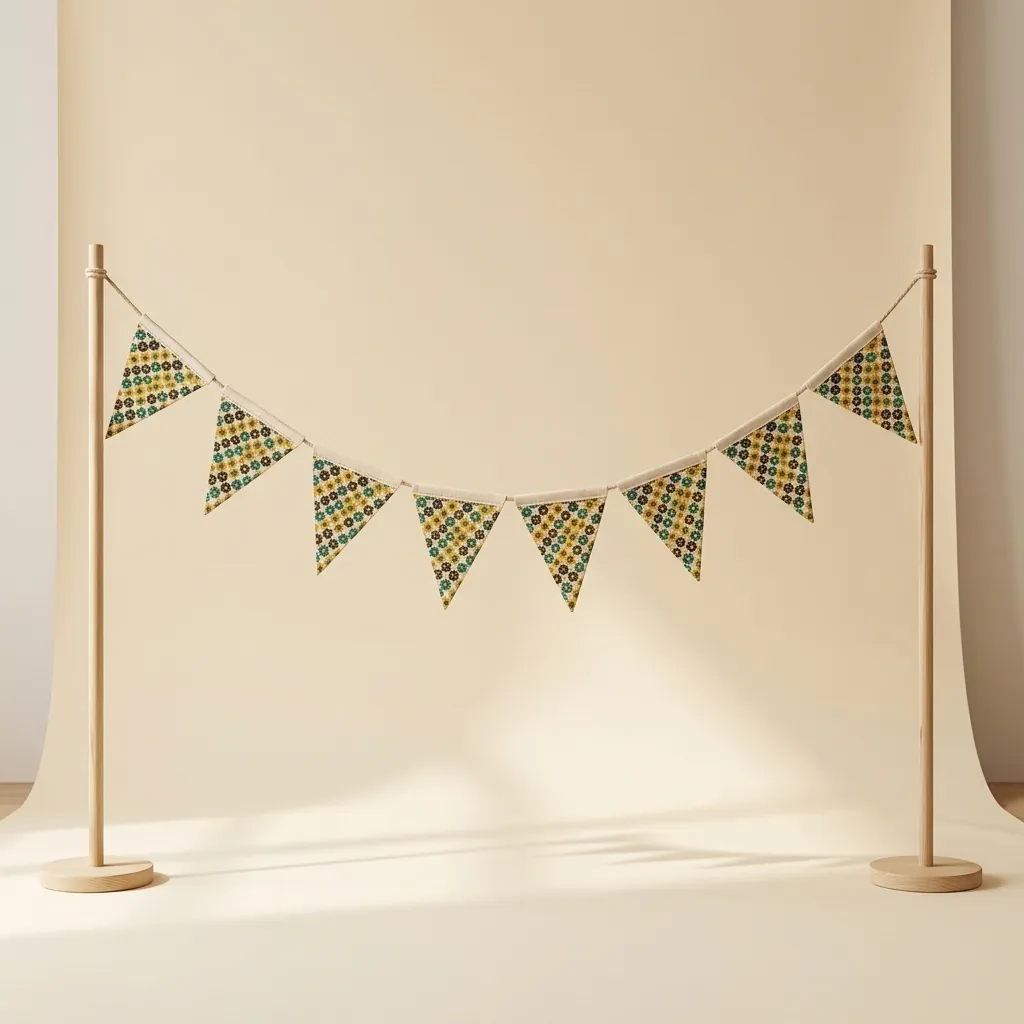Bloom Bunting, 3 m, studio photo