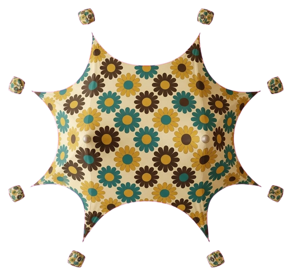 Bloom Family Shade, seen from above