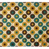 Bloom Fringe Blanket, seen from above