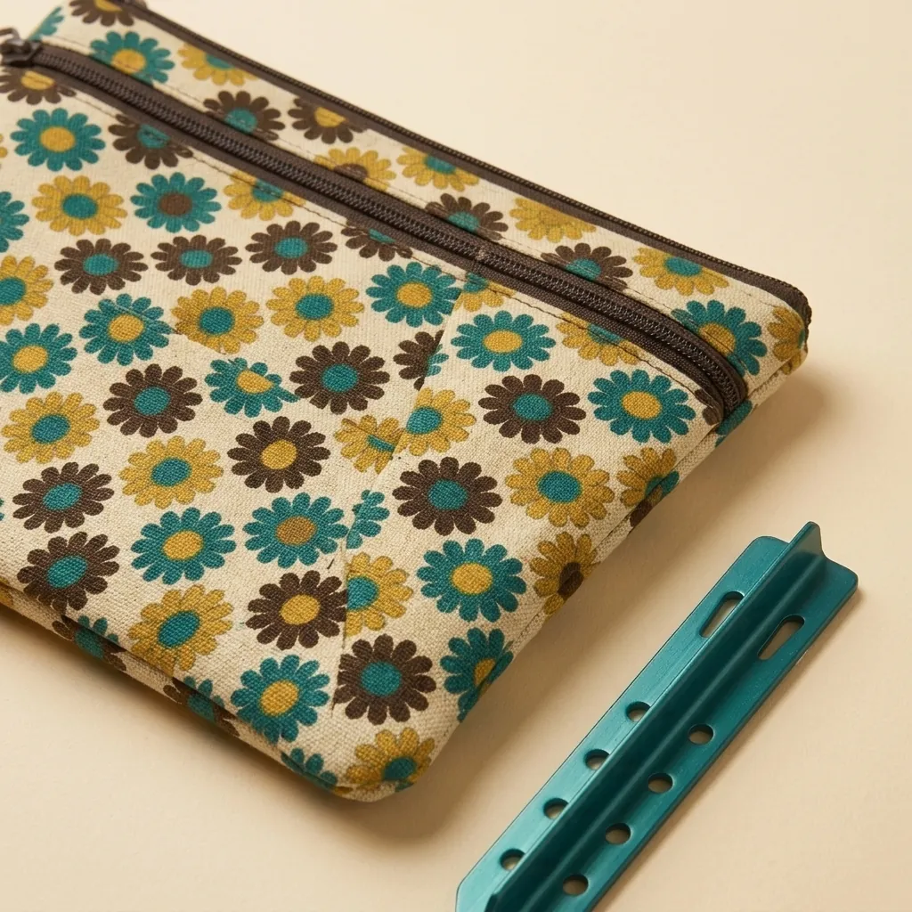 Bloom Guy Line Kit, close-up of the print and stitching