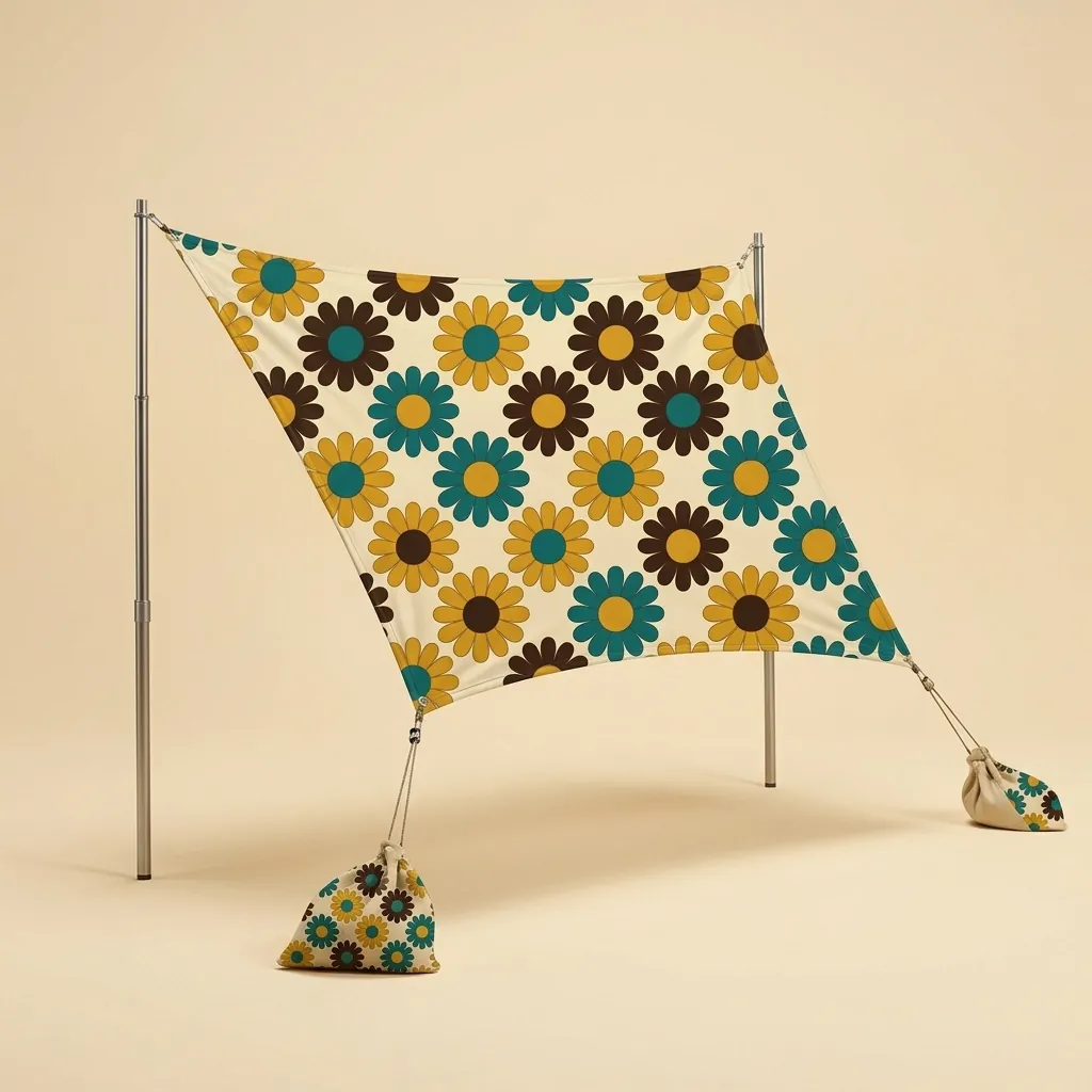 Bloom Shade Sail, studio photo