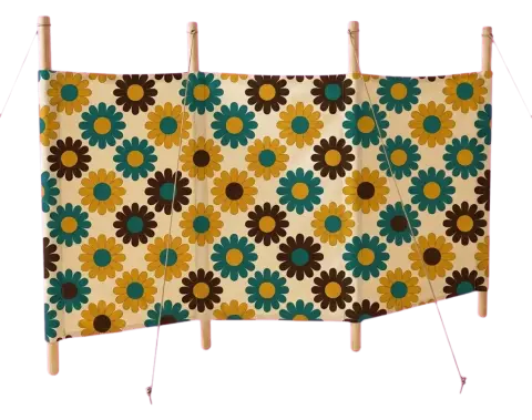 Bloom Windbreak, 4 Poles, seen from above
