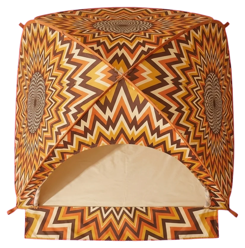 Helios Pop-Up Beach Tent, seen from above