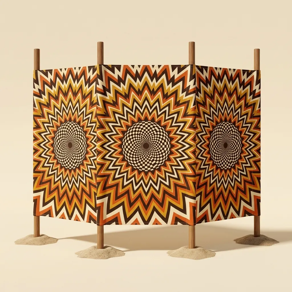 Helios Windbreak, 4 Poles, studio photo