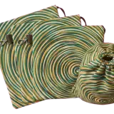 Ripple Sandbag Set of 4, seen from above