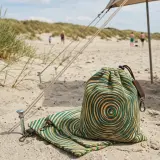 Ripple Sandbag Set of 4 set up on the beach