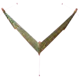Ripple Windbreak, 3 Poles, seen from above
