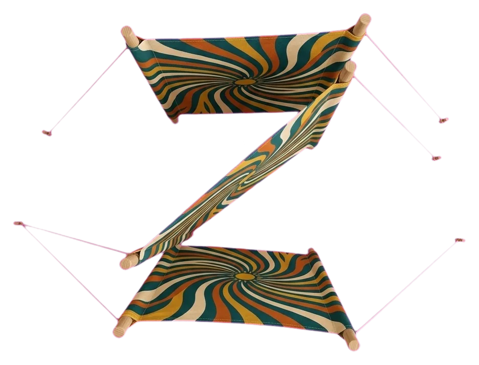 Spiral Windbreak, 4 Poles, seen from above