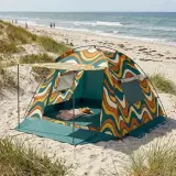 Swell Family Beach Tent set up on the beach