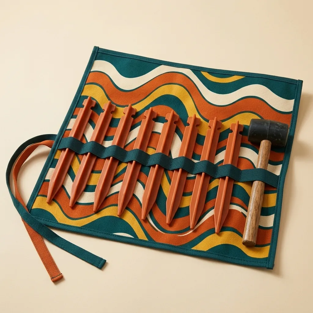 Swell Peg & Mallet Kit, studio photo