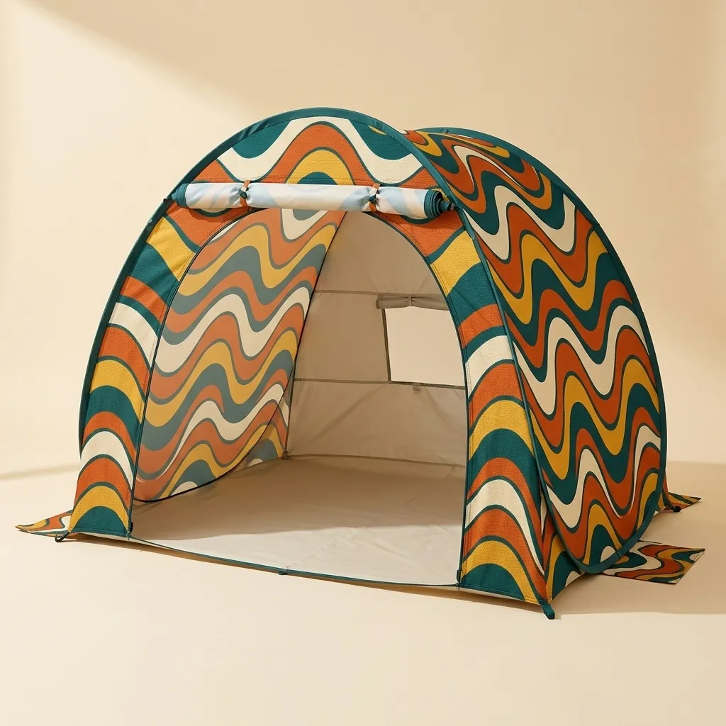 Swell Pop-Up Tent, studio photo