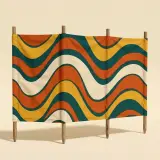 Swell Windbreak, 4 Poles, studio photo