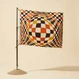 Warp Camp Flag, studio photo
