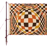 Warp Camp Flag, seen from above